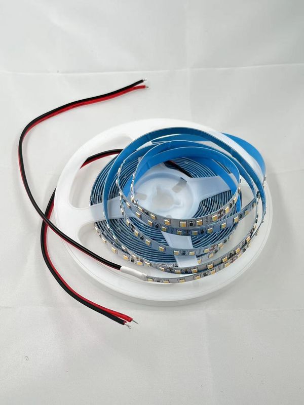 2835 แหล่งแสง LED Strip 5M/Roll DC 12V/24V PCB ขาว ออกสี สําหรับแสงภายใน