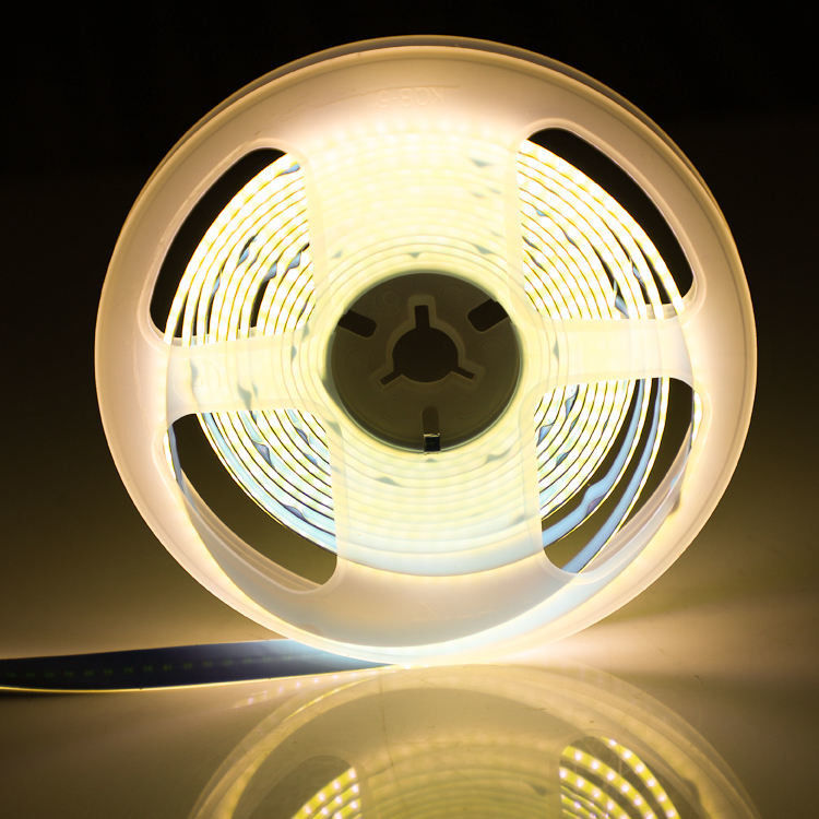 COB LED Strip 320leds 2024 ขายร้อน Cuttable 12VDC CRI90 3000K 2700K 4000K 6000K COB สาย LED สําหรับห้องนั่งเล่น
