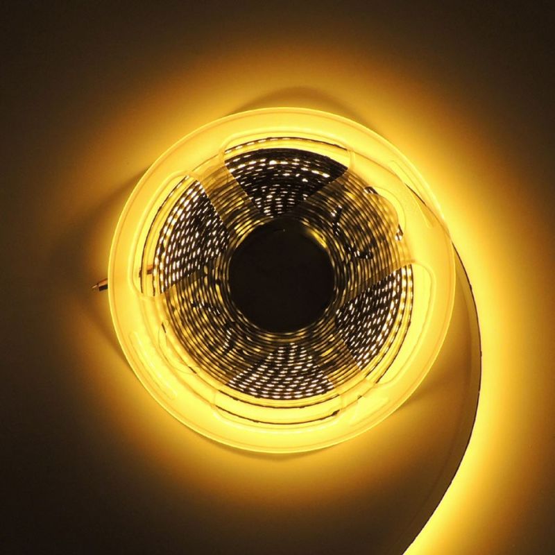 5m/roll SMD2835 สาย LED แบบยืดหยุ่น 120LEDs โรงงานตรง คุณภาพดี 8mm PCB IP20 การตกแต่งภายใน