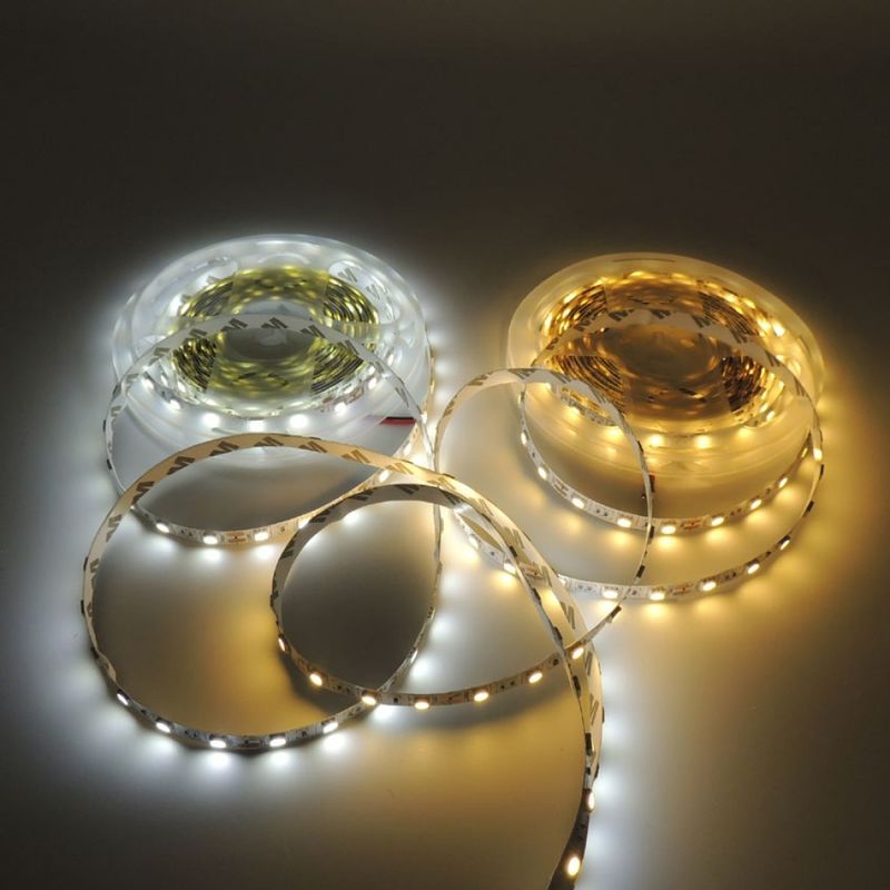 3000K/4000K/6000K 2835 LED Strip DC 12V/24V สาย LED ยืดหยุ่นที่ทันสมัย 120LEDs