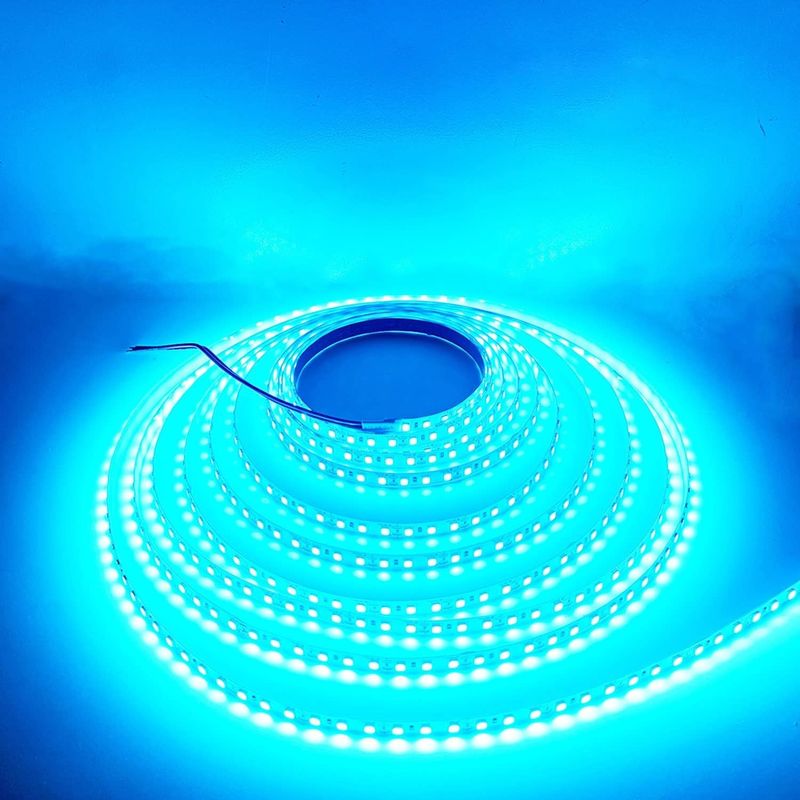 12V 240LEDS SMD 2835 LED Strip Light 1200LEDs 16.4Ft ไม่กันน้ํา สีแดง เขียว ฟ้า ส้ม สําหรับบาร์