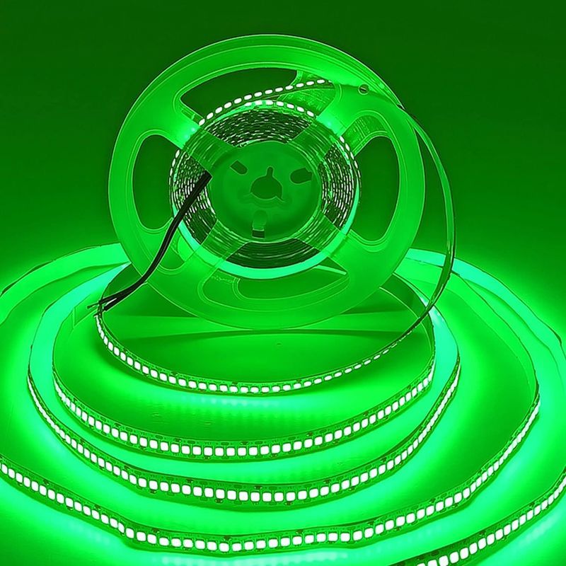12V 240LEDS SMD 2835 LED Strip Light 1200LEDs 16.4Ft ไม่กันน้ํา สีแดง เขียว ฟ้า ส้ม สําหรับบาร์