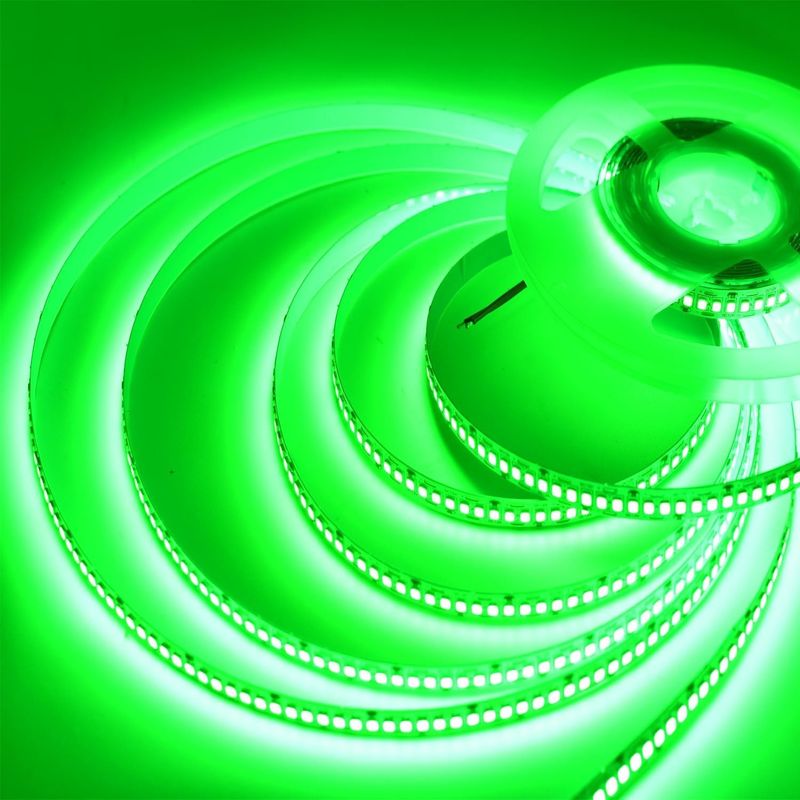 24V ความสว่างสูง 240LEDS SMD 2835 LED Strip Light 1200LEDs 16.4Ft สีกันน้ํา สีแดง เขียว ฟ้า ส้ม สําหรับ KTV