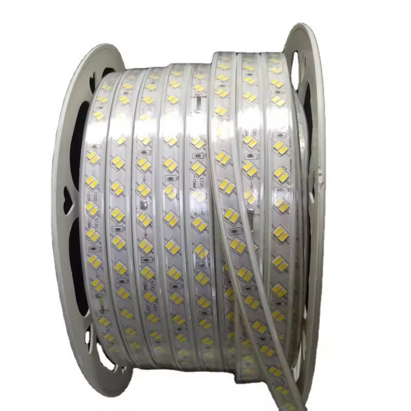 220V SMD5630 5730 120 LED Strip With Long Lifetime Double Row Design การรับรอง CE / RoHS ในยุโรป