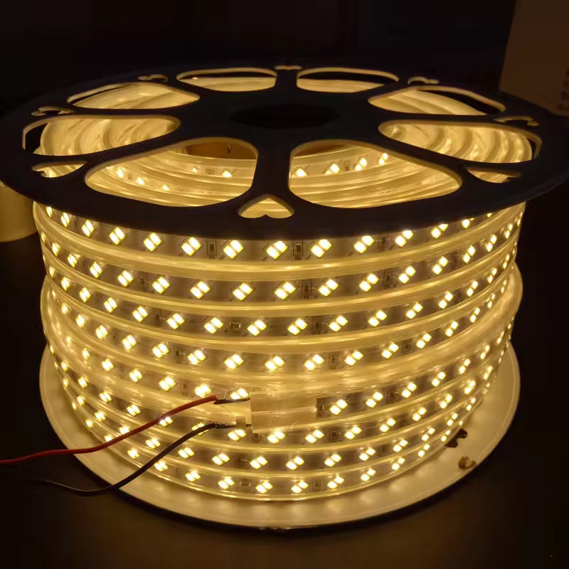 220V SMD5630 5730 120 LED Strip With Long Lifetime Double Row Design การรับรอง CE / RoHS ในยุโรป