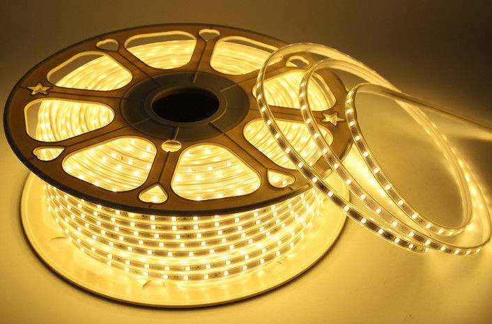 IP65 SMD5050 60LEDs / m 220V สาย LED กับ 80 CRI FPC CE / RoHS การรับรองในอเมริกาใต้