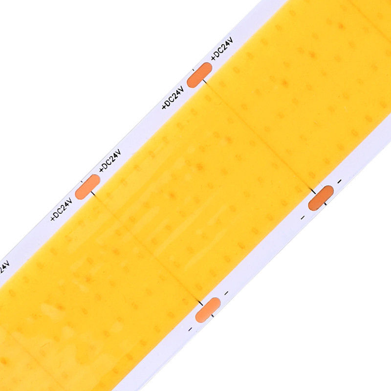 1600LEDS อัตราการแสดงสีสูง COB LED Strip IP20 30MM PCB รับรอง CE/RoHS