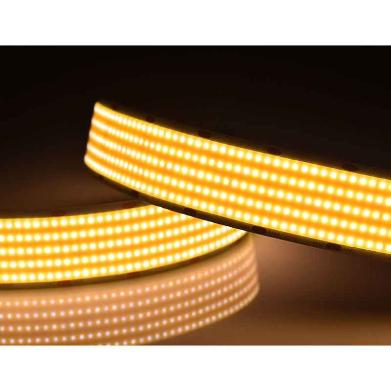 1600LEDS อัตราการแสดงสีสูง COB LED Strip IP20 30MM PCB รับรอง CE/RoHS