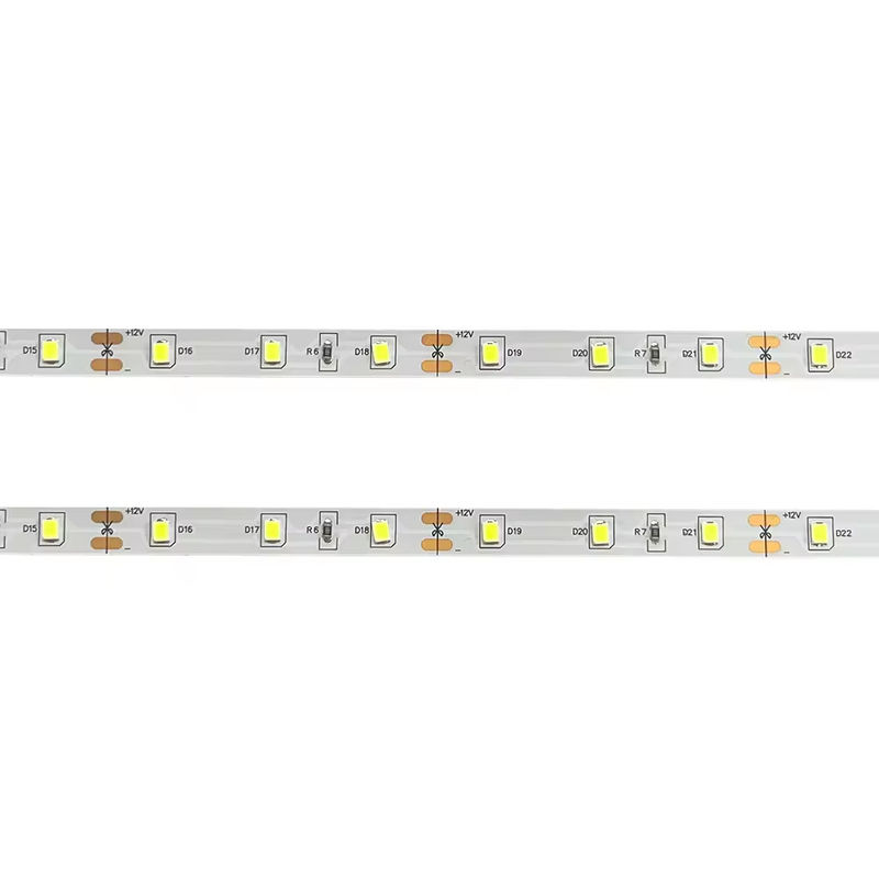 60LEDs/m 2835 LED Strip Light 5m/Roll 20-22LM 120° Angle Beam 2700 4000k 6000K โซลูชั่นแสงภายในบ้าน