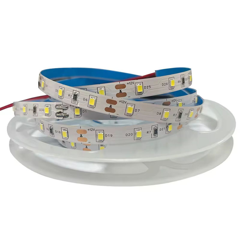 60LEDs/m 2835 LED Strip Light 5m/Roll 20-22LM 120° Angle Beam 2700 4000k 6000K โซลูชั่นแสงภายในบ้าน