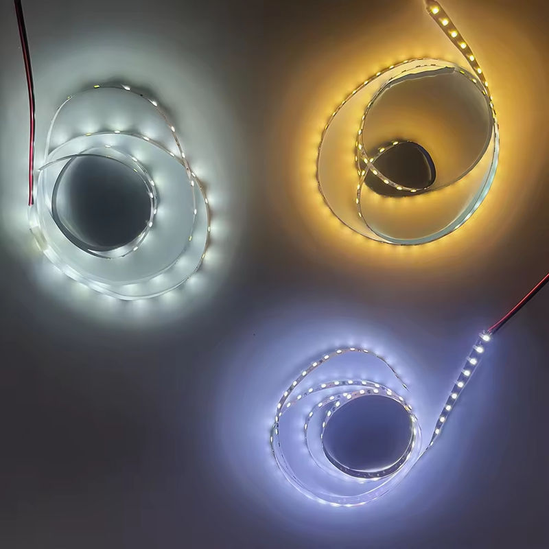 60LEDs/m 2835 LED Strip Light 5m/Roll 20-22LM 120° Angle Beam 2700 4000k 6000K โซลูชั่นแสงภายในบ้าน