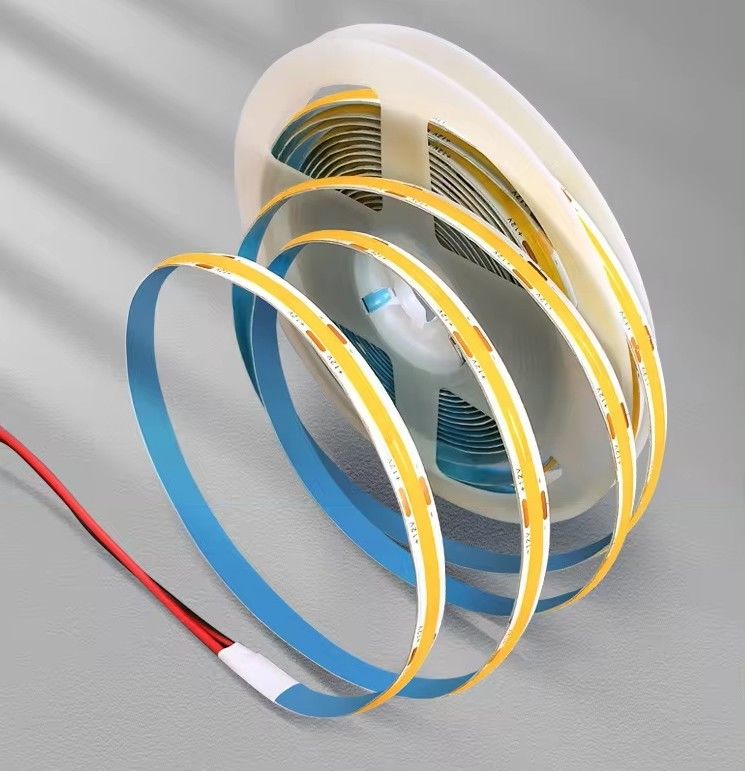 ปรับความลับ IP20 เรต 320LEDS 90Ra COB LED Strip 10W/M สําหรับแสงภายใน