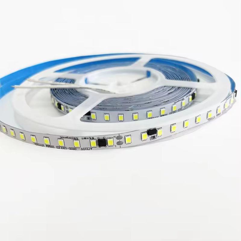 ตัดได้ 110V 10cm IP65 120 LEDs 2835 LED Strip Tape Lamp ไม่กันน้ํา IP20