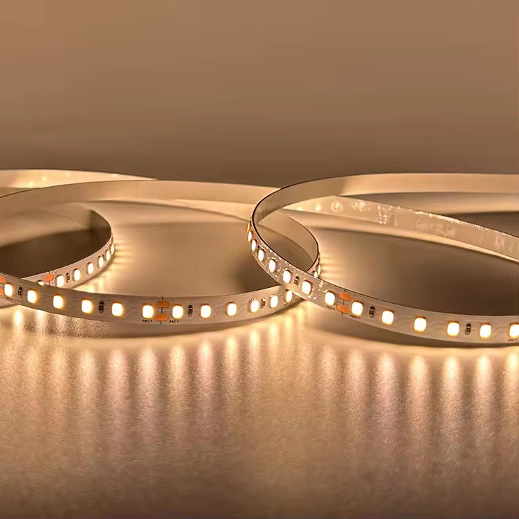CRI สูง 98 สเปคตรเต็ม อายุยาว 120LEDs/M Dc24v 10mm 120LED Smd 2835 ประดับภายใน Led Strip Light