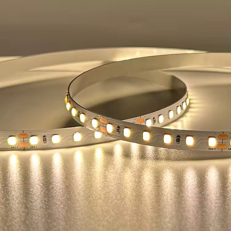 CRI สูง 98 สเปคตรเต็ม อายุยาว 120LEDs/M Dc24v 10mm 120LED Smd 2835 ประดับภายใน Led Strip Light
