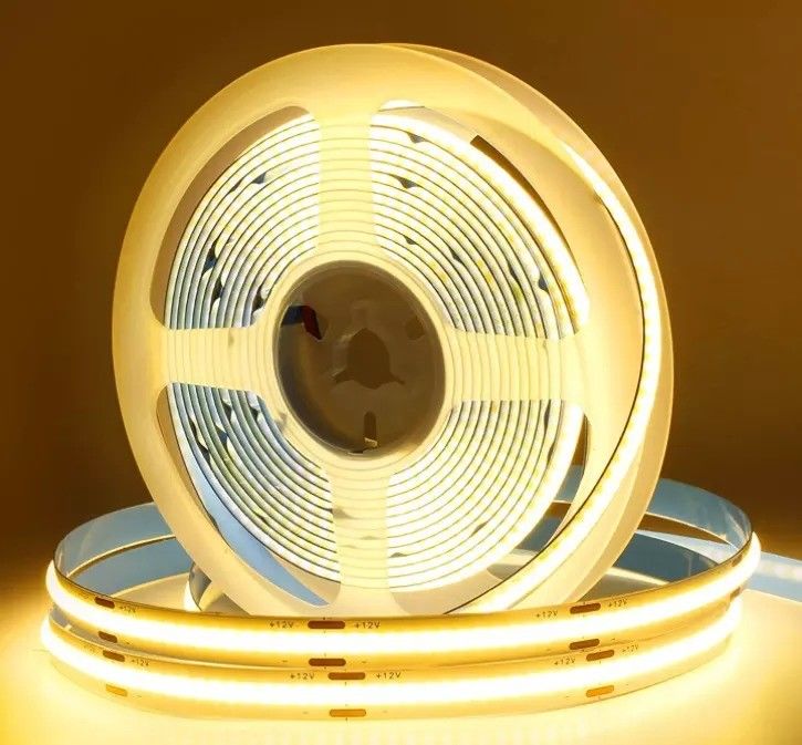 การตกแต่งภายในและภายนอก โปรไฟล์กันน้ํา แสง COB LED Strip กับการควบคุมเซ็นเซอร์