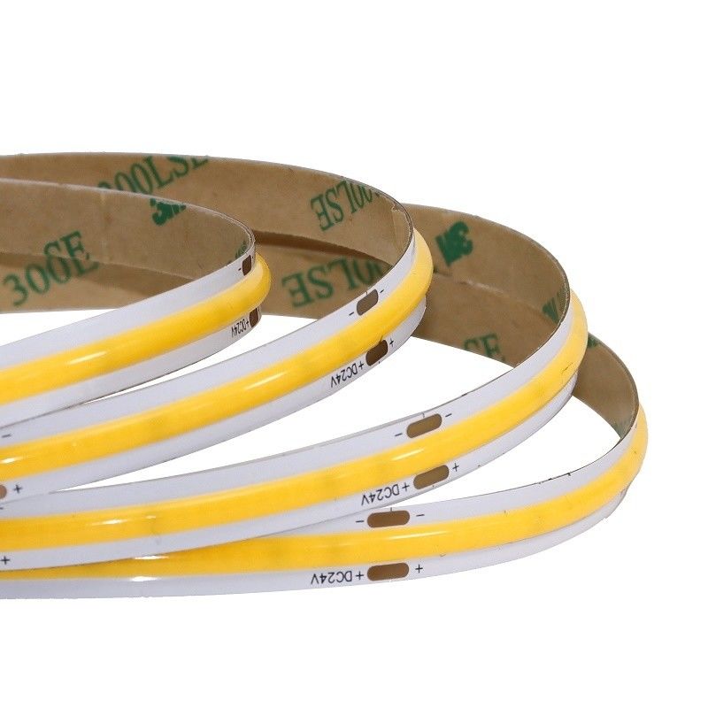 COB LED Strip Light 240d/m 90LM 80Ra 10W/M 220V สําหรับการปรับแต่งแสงบ้านเต็ม