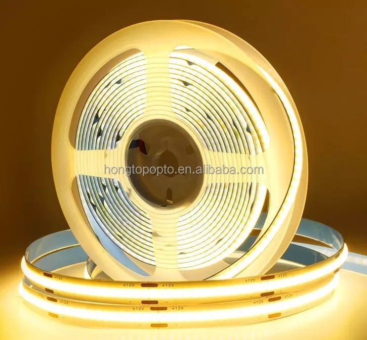 การตกแต่งภายในภายนอก COB LED Strip Light CRI สูง 280 320/480 ระยะไกล