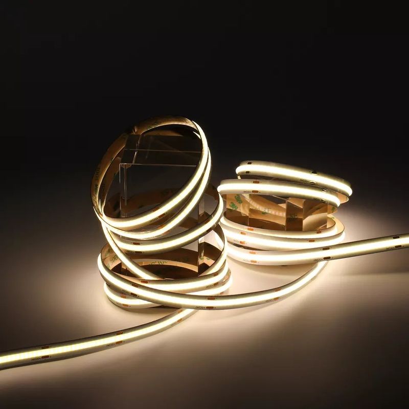 การตกแต่งภายในภายนอก COB 320 480 CRI90 3 ปี LED neonstrips ความยาวตัด 1cm