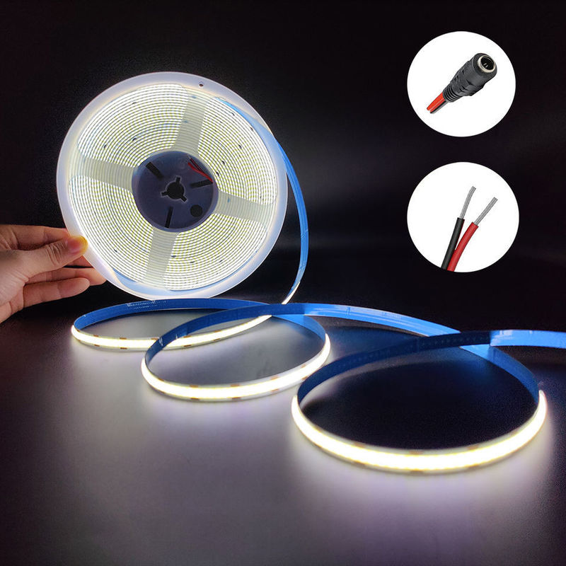 สาย LED COB ความดันต่ํา 2 PCB ของแท้สําหรับตกแต่งภายในและน้ําหนักสินค้า 0.2kg
