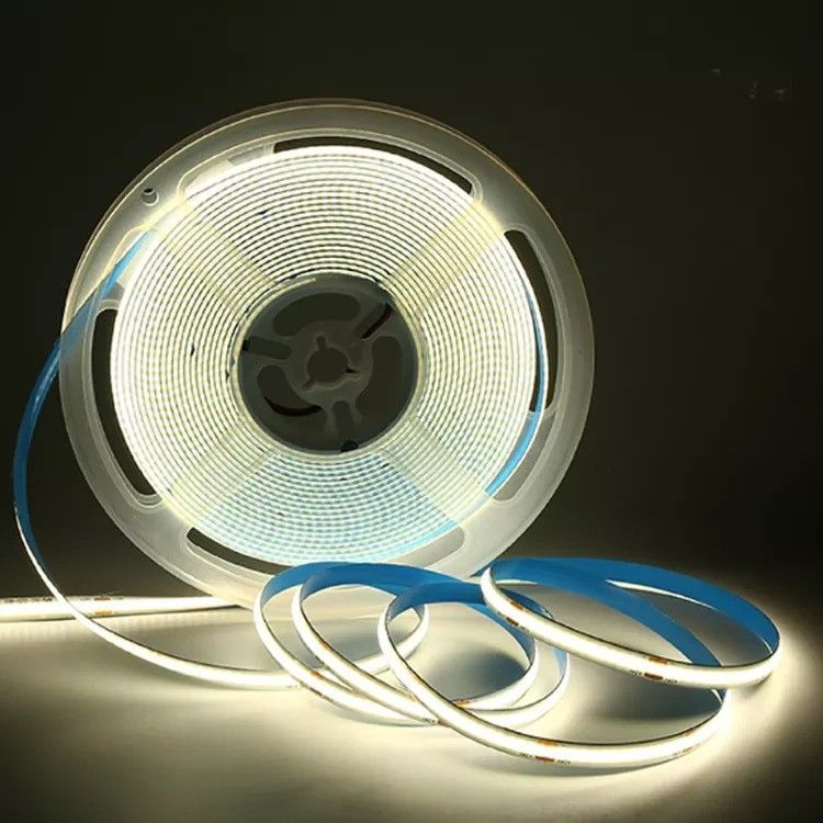 8mm Led Cob Strip 24v Light Strip Usb TV Backlight Flex 12v Ultra Thin Small Cob Led Strip Light สายไฟ LED สายไฟ LED สายไฟ LED
