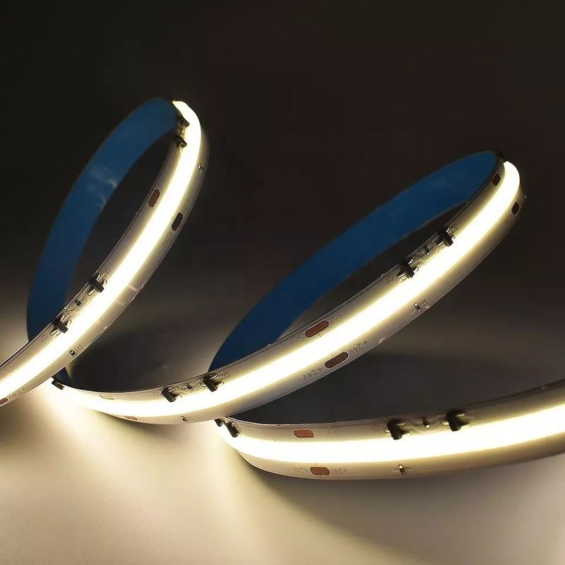 8mm Led Cob Strip 24v Light Strip Usb TV Backlight Flex 12v Ultra Thin Small Cob Led Strip Light สายไฟ LED สายไฟ LED สายไฟ LED