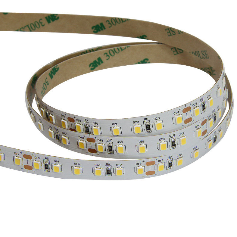 120LEDs 6000K 10w 12V SDCM 3 LED Strip พร้อม CE ROHS Certificate COB LED สายยืดหยุ่น