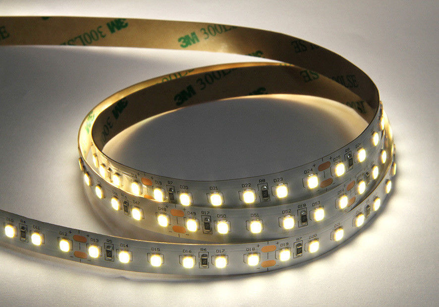120LEDs 6000K 10w 12V SDCM 3 LED Strip พร้อม CE ROHS Certificate COB LED สายยืดหยุ่น