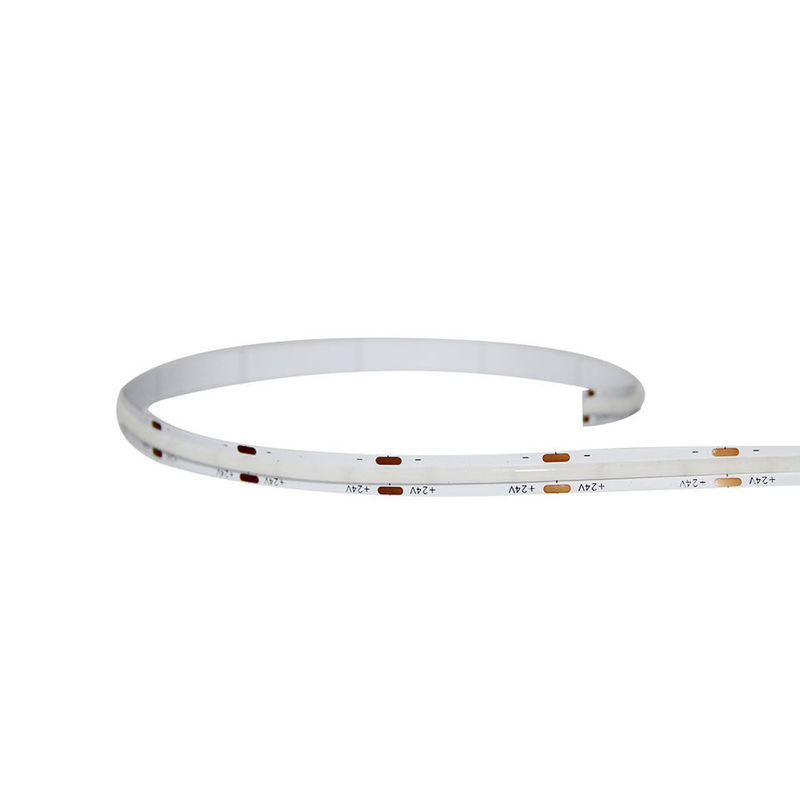 มุมรังสี 120 องศา COB 320 LED 24V 8mm 10mm LED Strip Light สําหรับตกแต่งสวน