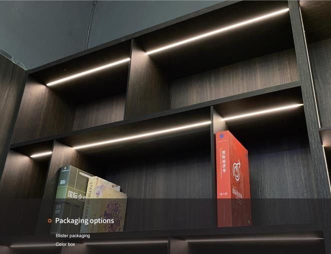 SMD2835 LED Strip Light with Motion Sensor ความยาว 1m USB สามารถชาร์จใหม่ได้ทั้งวันและกลางคืน