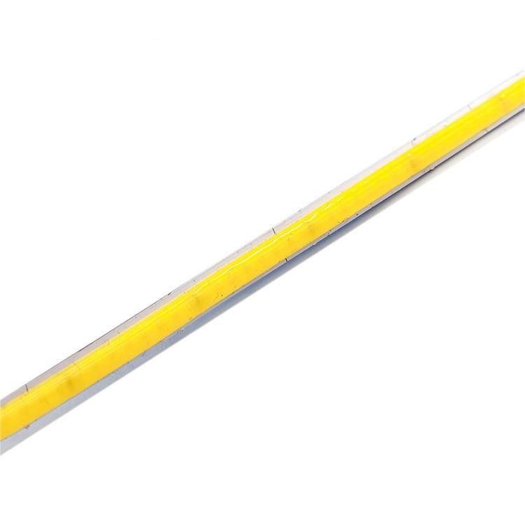 CE ROHS อนุมัติ กันน้ํา COB แสงสตรีปกับการควบคุมสวิทช์และความหนาแน่นสูง 320LEDs
