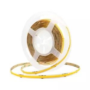 กันน้ํา COB 252leds CRI90 12V 24V ปรับความดันตกแต่งภายในภายนอก 5M สาย LED นุ่ม