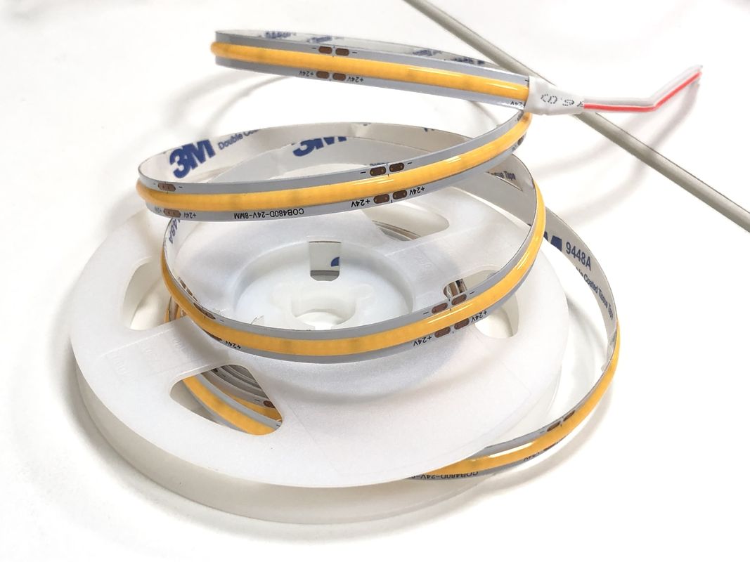 2700K 110lm 2023 HT 5m 10m 12v 24v 220v Rgbw Cob Light Strip Cob Led Strip สายไฟฟ้า