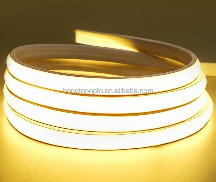 280LEDs / เมตร 12v 24v 220v Rgbw Cob Light Strip Cob Led Strip ความยาว 50เมตร / รอลล์