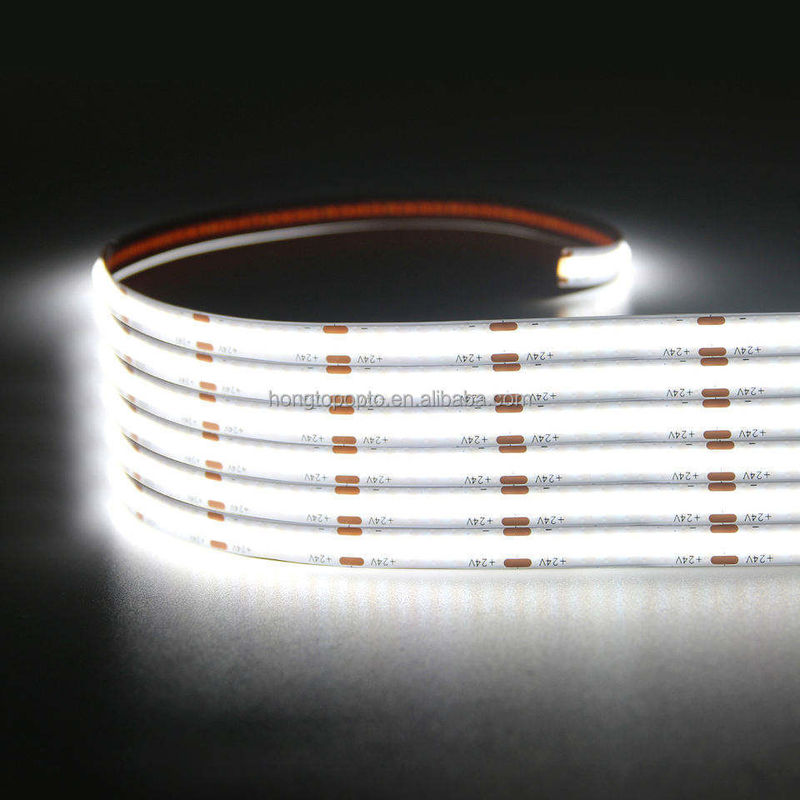 10w / m 560leds / m สมาธิ COB LED Strip W WW 2700K 6000K FPC CHIP resistor สําหรับแสง