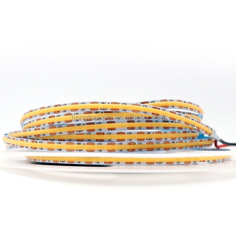 880lm Ra90 โฟกซ์เบิ้ล COB LED Strip Light สําหรับความหนาแน่นสูง 5V 300 LED / m ไฟหลังครัว