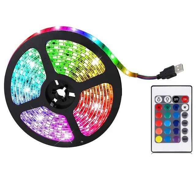 Led Strip Light 5050 Smd Rgb กันน้ํา 5m 10m 15m 60d/m โกดังแบบยืดหยุ่นกลางแจ้ง