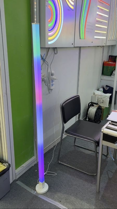 RGB Led Corner Floor Lamp Home.hotel.lighting งานตกแต่งห้องรับแขกที่ทันสมัย