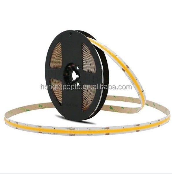 CE RoHS อนุมัติ สาย LED COB ขาวยืดหยุ่นที่มีอุณหภูมิสี 3000K
