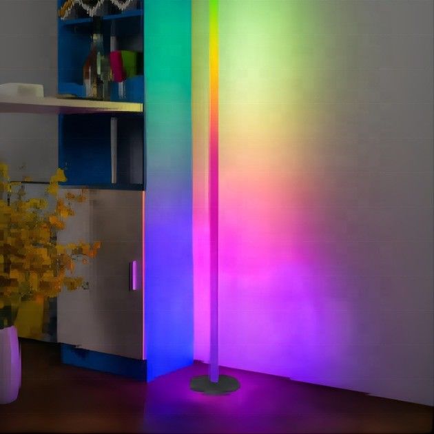 โมเดิร์น ดีไซน์ Custom Atmosphere Smart Home Light Rgb Led Floor Lamp สําหรับห้องนอนโรงแรม