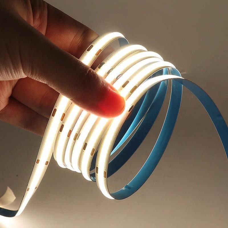 DC12V/24V ความแรงกดไฟเข้า LED Strip Kit พร้อมไฟ COB ที่สามารถดับได้ และ Driver ที่ฉลาด