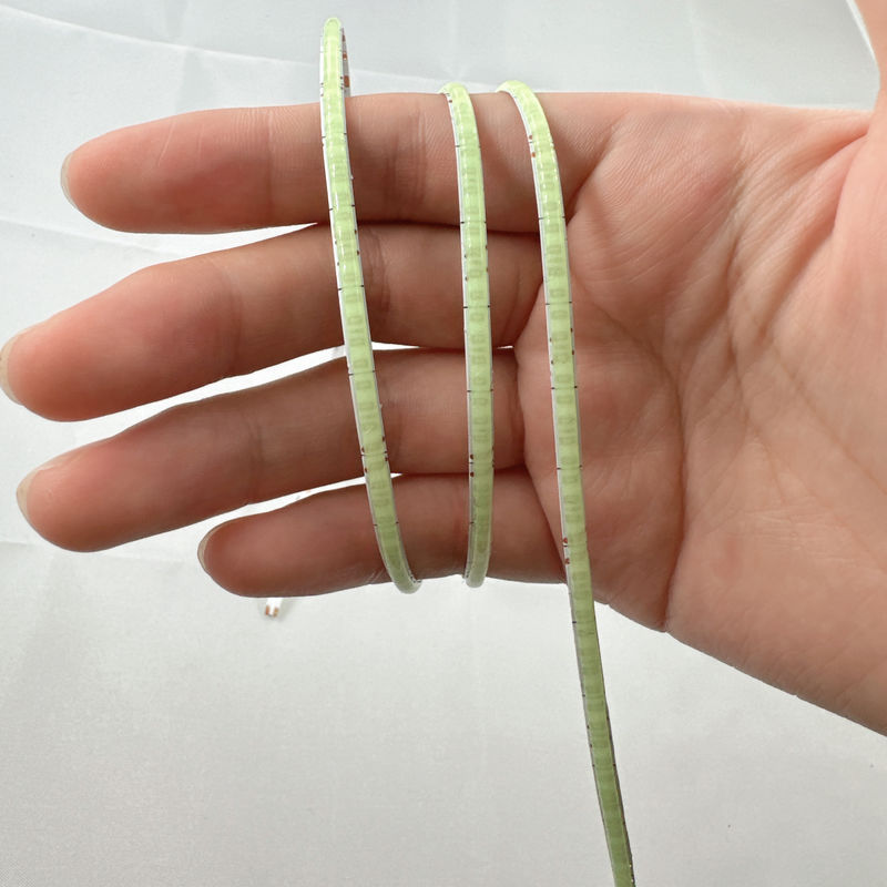 สายสว่างสูง 12V 5V COB LED Strip ด้วย CRI สูงและอุณหภูมิสี 2700k-6500k
