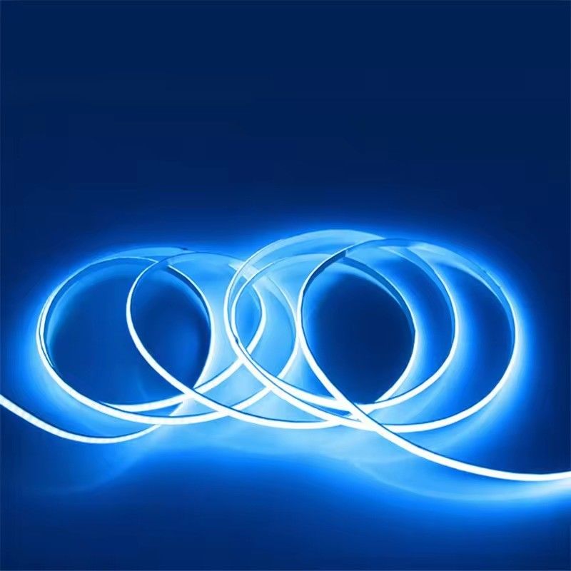 3mm กันน้ํา 2700k 6000k 12V 220v 5V Ultra Thin ความกว้าง 400leds COB LED Strip Light กับ 3