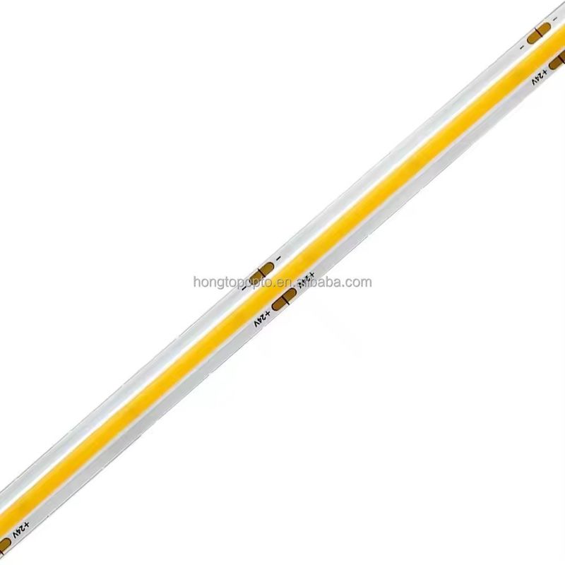 COB LED Strip DC24V CRI90 312LEDs / m IP33 IP40 IP44 พร้อมแสงเต็มระยะ 10m ที่มั่นคง