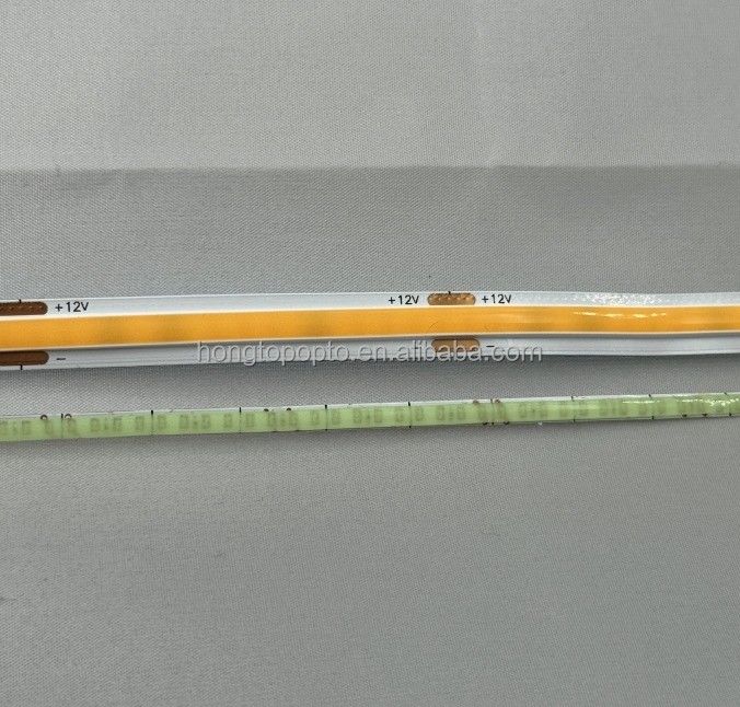 ความหนาแน่นสูง 400LEDs / m COB LED Strip Light 5M 16.4FT ยืดหยุ่นและทนทานด้วย 90 Ra CRI