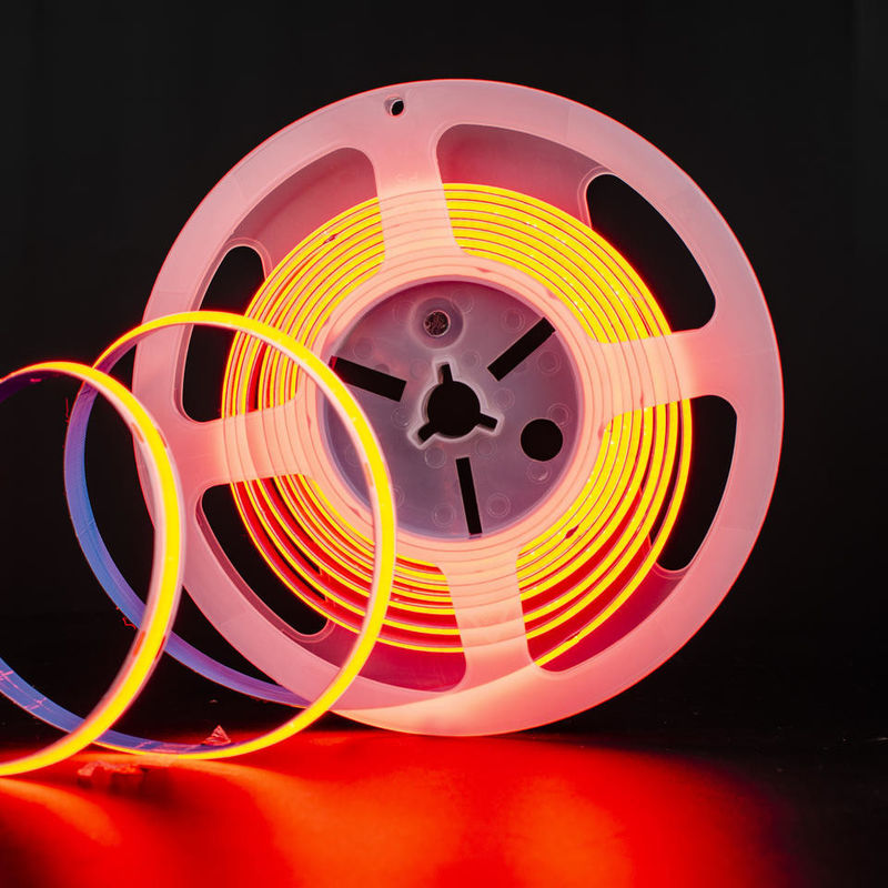 ปรับแต่ง FPC CHIP RESISTOR LED Strip Light 12V 24V สําหรับตกแต่งภายในและภายนอก
