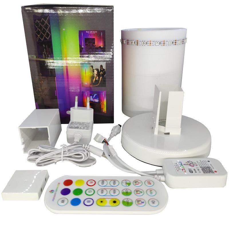 ดีไซน์ที่ทันสมัย RGB สีหลายห้องนั่งเล่น แสงยืน แผ่นไฟแอดป์เตอร์เพียง USB พล็อก