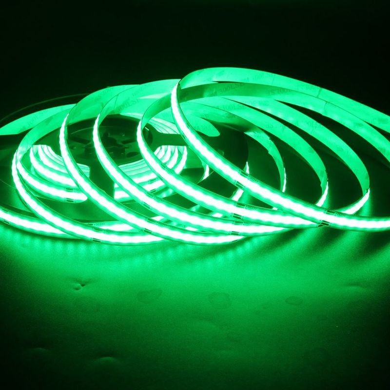 50000 ชั่วโมง เวลาทํางาน COB LED Strip Light DC 12V 24V ปรับแต่งแบบ RGB RGBW RGBCCT Strip