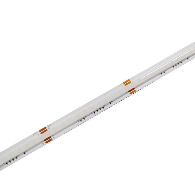 12V 24V 576leds / m 10W 14W เครื่องตกแต่ง RGB Cob Led Light Strip สําหรับตกแต่งห้องทัศน์