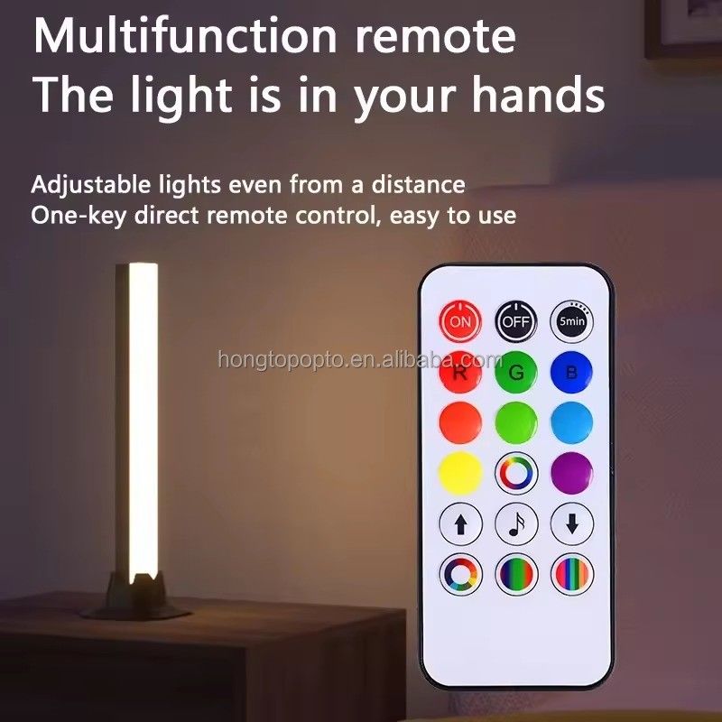 ดนตรีที่มีสีสัน สภาพแวดล้อม ไฟ LED บาร์ บรรยากาศห้องเล่น ไฟห้องเล่น ดนตรี RGB ไฟจังหวะ